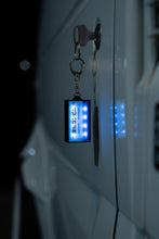 Load image into Gallery viewer, Midnight Train Stop LED Keychain