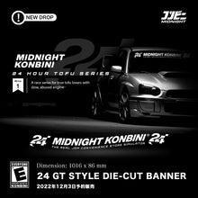 Load image into Gallery viewer, 24 GT Style Die-cut Banner