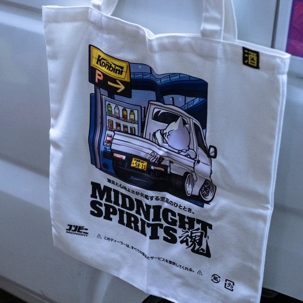 Midnight Spirits Grocery Bag