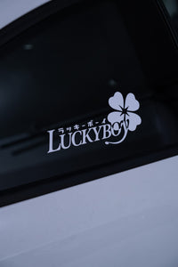 Lucky Boy Die-Cut Sticker