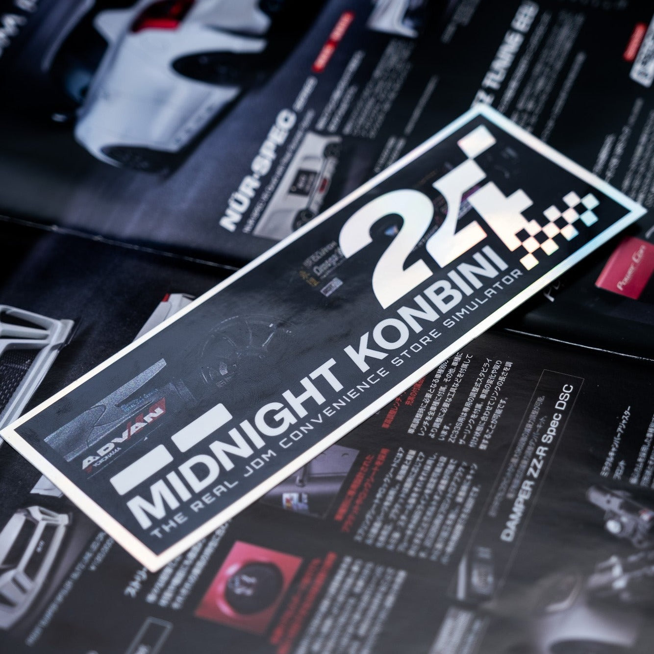 Midnight GT Holographic Sticker – MIDNIGHT KONBINI