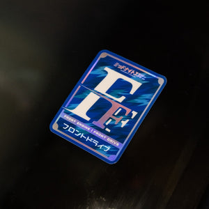 FF Drivetrain Holographic Sticker