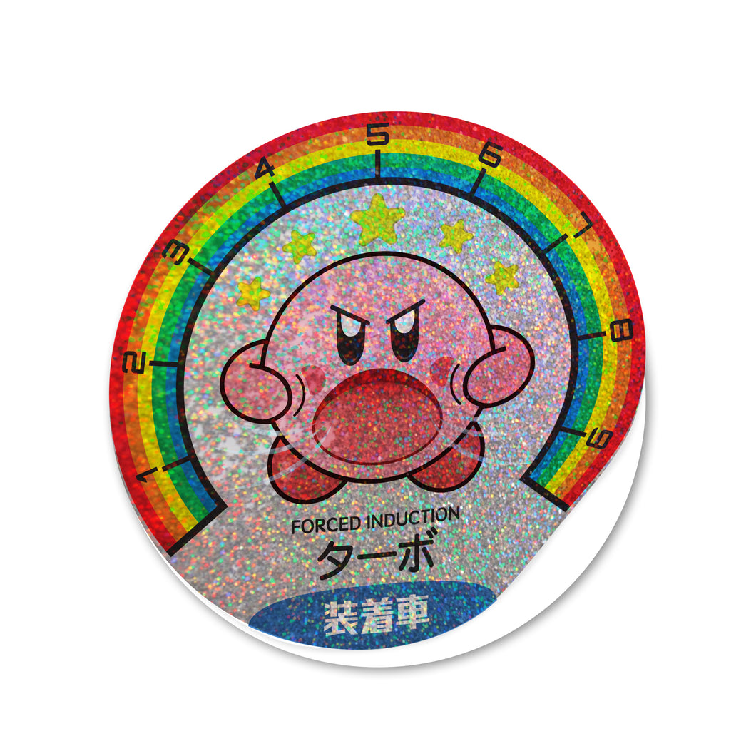 Boosted Kirby Sticker